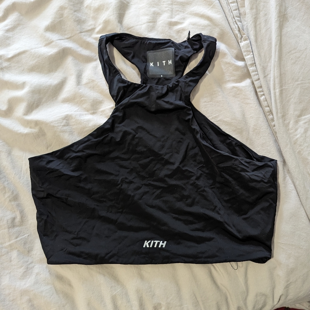 Kith Black size small sports bra